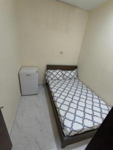 Ένα ή περισσότερα κρεβάτια σε δωμάτιο στο Partition for family