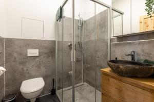 Koupelna v ubytování Loft Apartments
