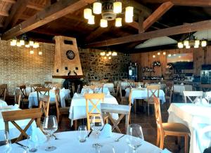 Restaurace v ubytování Hotel Campos de Castilla