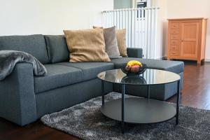 Istumisnurk majutusasutuses Mühlen-Apartment im Herrenhaus Rheinblick