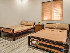 Χώρος καθιστικού στο Farmhouse in Talimundoc