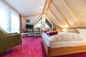 Posezení v ubytování Naturparkhotel Adler
