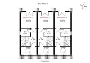 Galeriebild der Unterkunft Ferien Reihenhaus Wohnung Nr 8 in Werdum