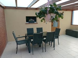 Posezení v ubytování Ferienwohnung Bernd