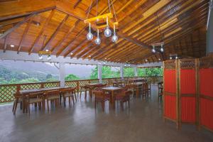 Restaurace v ubytování Hostería Mindo Mágico