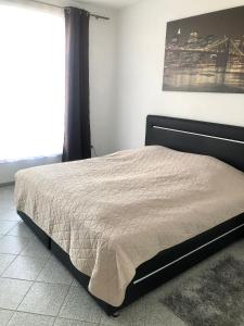 Postel nebo postele na pokoji v ubytování Ferienwohnung Ilmradweg