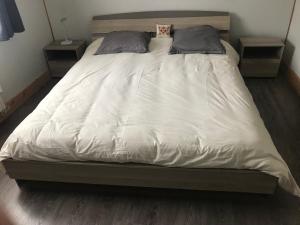 Postel nebo postele na pokoji v ubytování Loc Appart SPM Chambre d'hôtes 1