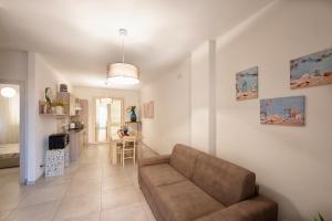 Et tv og/eller underholdning på Baia Verde Apartment