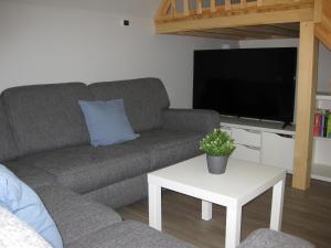 Posezení v ubytování Ferienhaus Twistesee 93