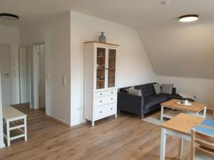 Posezení v ubytování Ferienwohnung Vogels Mühle
