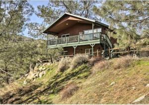 a house sitting on top of a hill at Stunning Views Total Privacy Absolute Tranquility in Wofford Heights