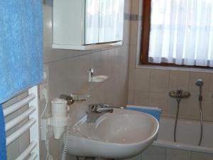 Koupelna v ubytování Ferienwohnung Heimatliebe