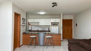 Köök või kööginurk majutusasutuses Saint Sebastian Flat 306 - Com Hidro! até 3 pessoas, Duplex, no centro