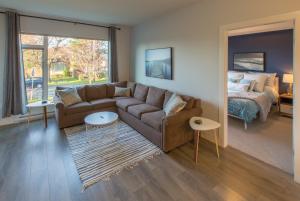 Posezení v ubytování Uptown Oasis