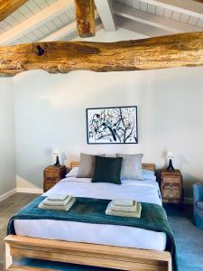 En eller flere senge i et værelse på Antica Cascina - Corgeno