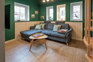 Posezení v ubytování Ferienhaus Lee