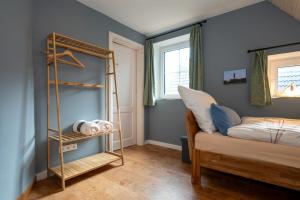 Postel nebo postele na pokoji v ubytování Ferienhaus Lee