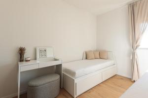 Postel nebo postele na pokoji v ubytování Apartman BILI