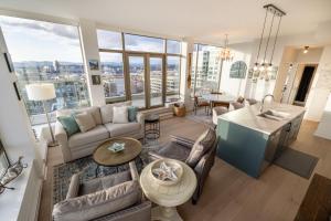 Posezení v ubytování Victoria's SEA-Cret