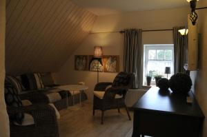 Posezení v ubytování Traumfängerhaus Elfen