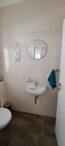 Koupelna v ubytování Ferienhaus "Maria"
