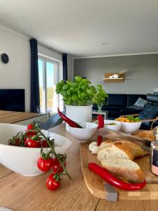 Χώρος καθιστικού στο Ferienhaus Westwind FH5