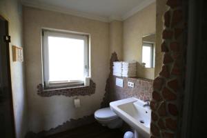Koupelna v ubytování Ferienhaus Easy Holiday am Ritzhagen ehem Heinrichs