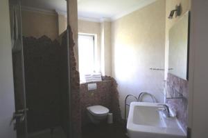 Koupelna v ubytování Ferienhaus Easy Holiday am Ritzhagen ehem Heinrichs