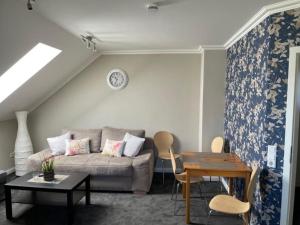 Posezení v ubytování Ferienhaus Easy Holiday am Ritzhagen ehem Heinrichs