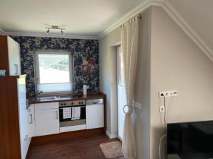 Kuchyň nebo kuchyňský kout v ubytování Ferienhaus Easy Holiday am Ritzhagen ehem Heinrichs