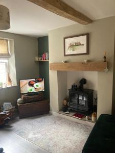 Χώρος καθιστικού στο Bedale Cottage