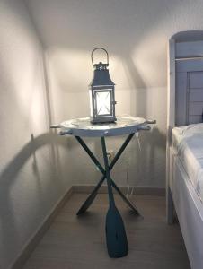 Katil atau katil-katil dalam bilik di Dat Onnens Hus - Burhave 16