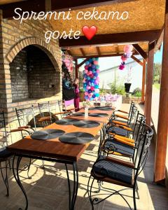 Restaurace v ubytování Tiva kucazaodmor-Fruska Gora