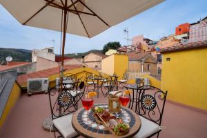 Balkón nebo terasa v ubytování S'apposentu - Un'angolo di Paradiso con la Vista sul Castello + 37 fotografií