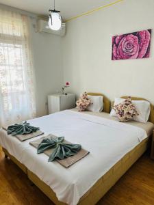 Postel nebo postele na pokoji v ubytování BOGUMILA
