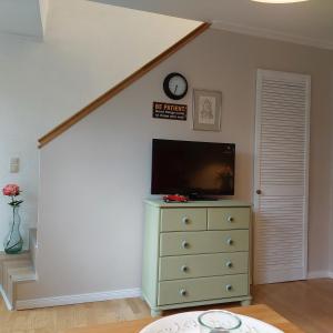 TV a/nebo společenská místnost v ubytování "SüdWest" Ferienwohnung