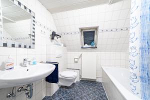 Koupelna v ubytování Ferienwohnung Gerda + 10 fotografií