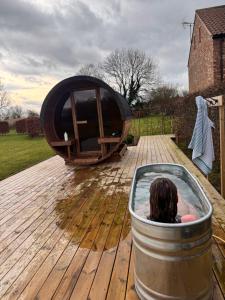 Fotografie z fotogalerie ubytování Luxury Barn with sauna near York welcoming families, friends, groups v destinaci York