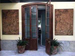 Exteriér nebo vchod ubytování Apartamento Bizcocheros con piscina y jardín privado