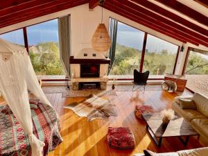 Et opholdsområde på Villa Tramontana