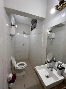 Ванная комната в Hotel Herrera