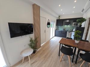 Un televizor și/sau centru de divertisment la Apartamento LINA