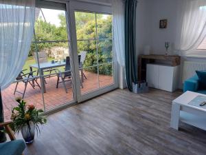 Balcó o terrassa a Ferienwohnung Finja
