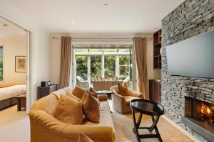 Istumisnurk majutusasutuses Craigroy 3 Lakeshore apartment with conservatory