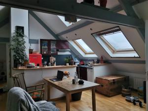 Kuchyň nebo kuchyňský kout v ubytování L écrin de la Capelle