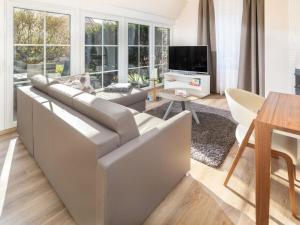 TV a/nebo společenská místnost v ubytování Seemannsgarn Comfortable holiday residence