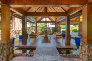 (4323) 1 Br Hanalei Bay Resort, Ocean view and Plenty of Amenities外面的花园