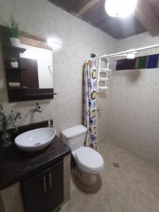 Bilik mandi di Finca Oriente Antioqueño Guarne Rionegro