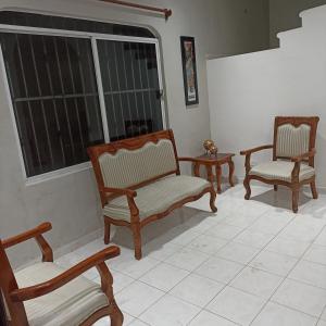 Χώρος καθιστικού στο Casa ISA