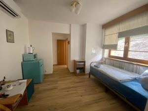 Letto o letti in una camera di Samoobslužný hotel Vydra